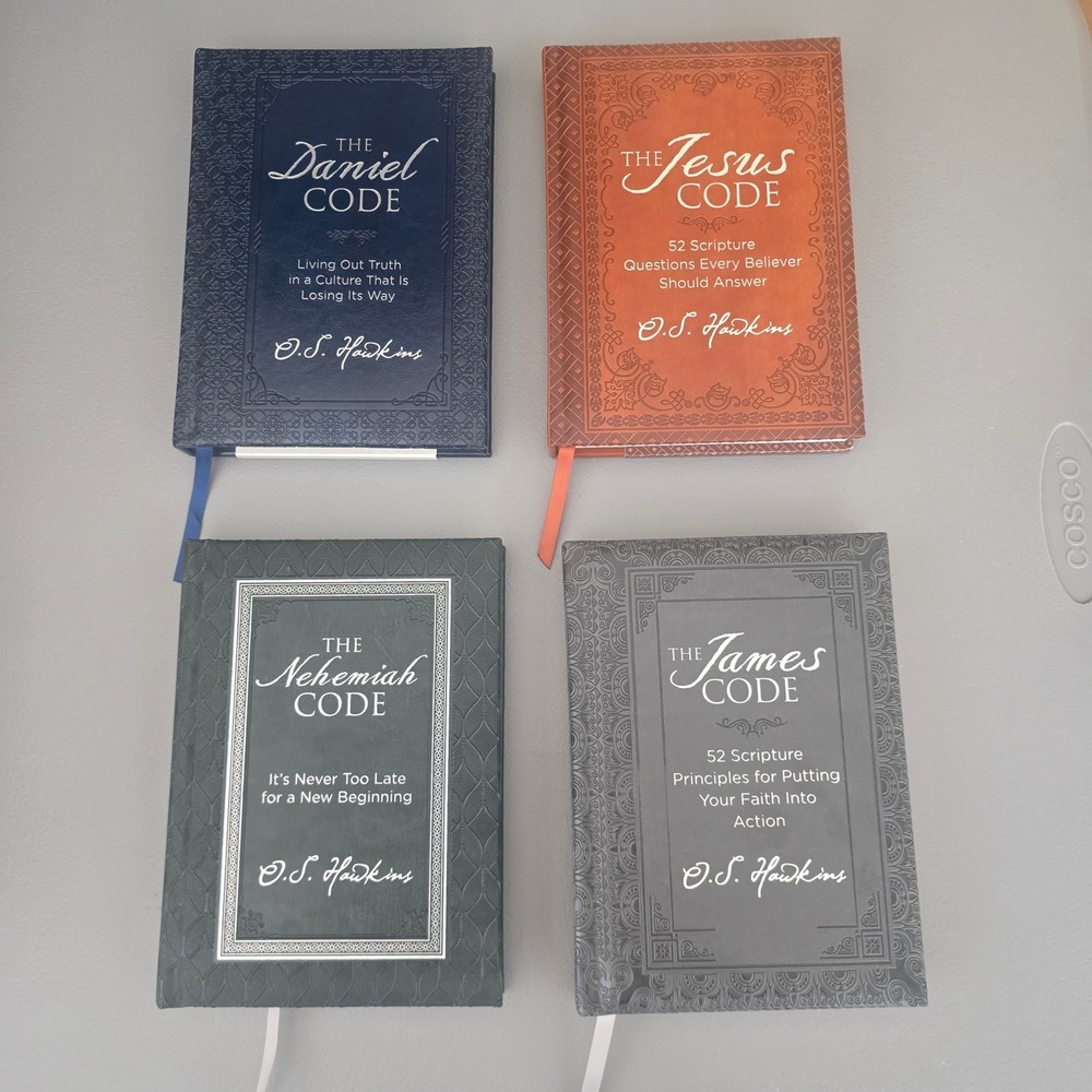 OS Hawkins Code Series 4 Book Set Daniel Jesus Nehemiah James Turning Point Box‎